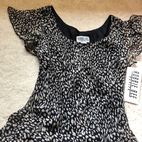 100% Silk dress size 8P - Picture 3 of 12